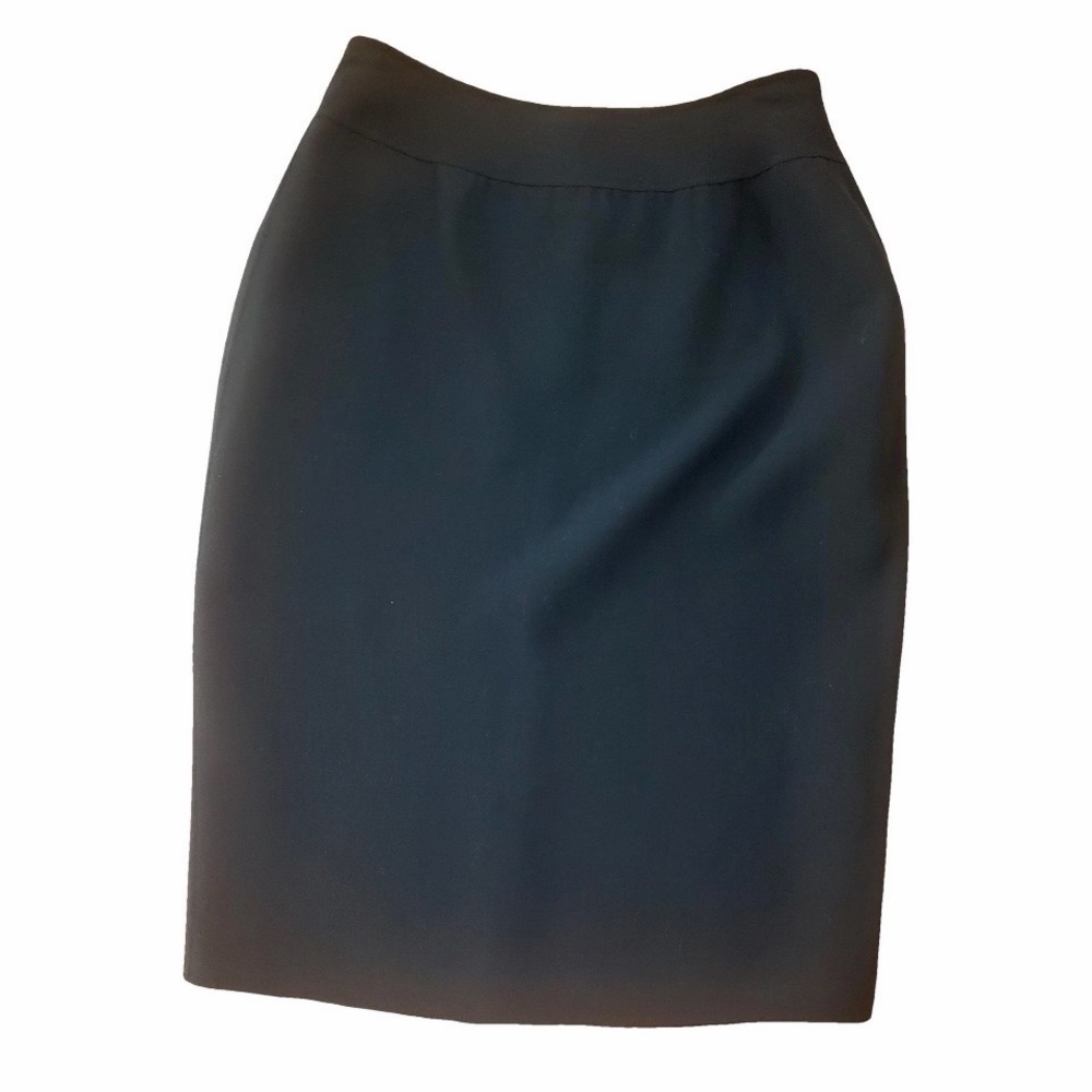 Lafayette 148 New York Black Pencil Skirt, 6